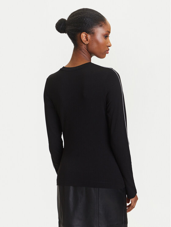 KARL LAGERFELD KARL LAGERFELD Halenka A3W17007 Černá Slim Fit