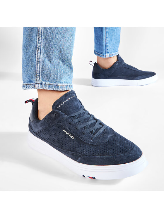 Tommy Hilfiger Tommy Hilfiger Sneakersy FM0FM03426 Granatowy