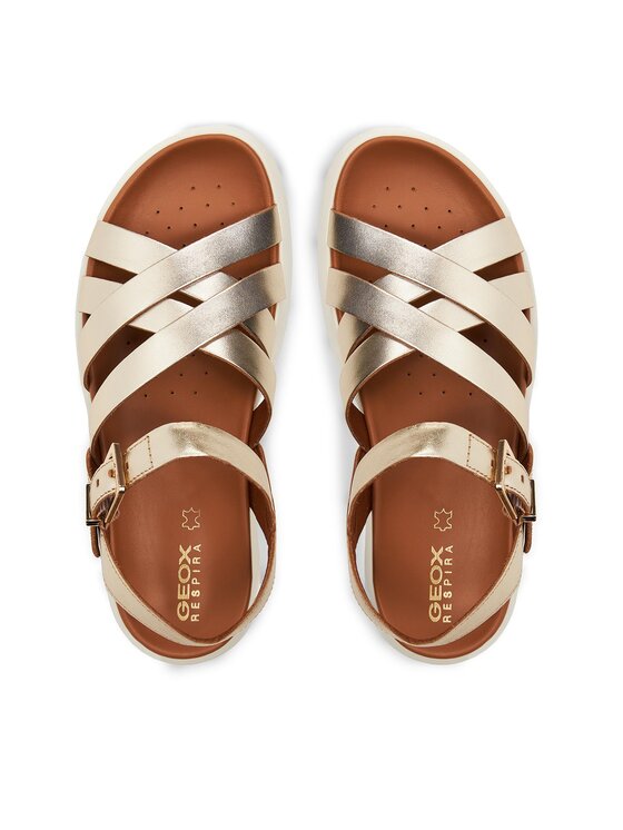 Geox Geox Sandalen D Xand 2S D35PAB 000CF C2012 Goldfarben