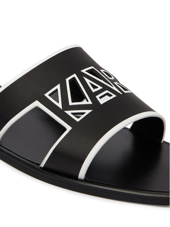 KARL LAGERFELD KARL LAGERFELD Papucs Skoot III KL80406C Fekete
