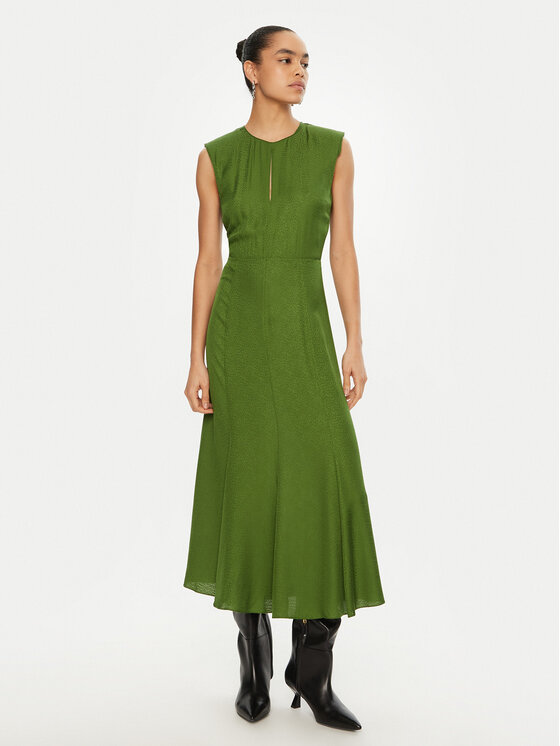 Patrizia Pepe Patrizia Pepe Vsakodnevna obleka 8A1378/AL65-G163 Zelena Regular Fit