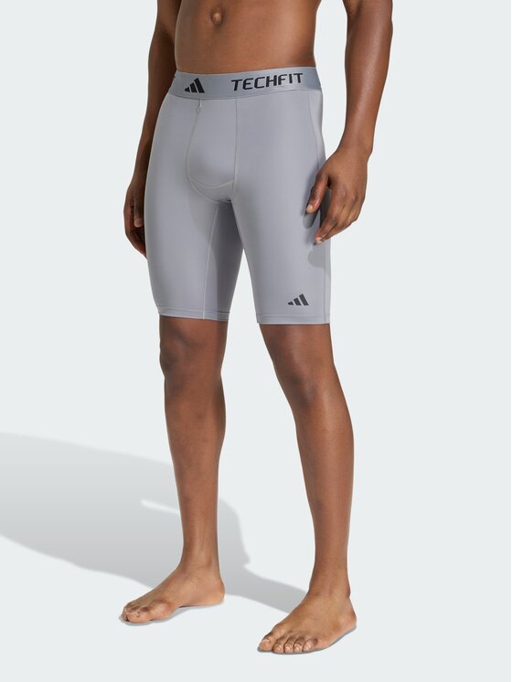adidas adidas Szorty sportowe 133189 Szary Fitted Fit