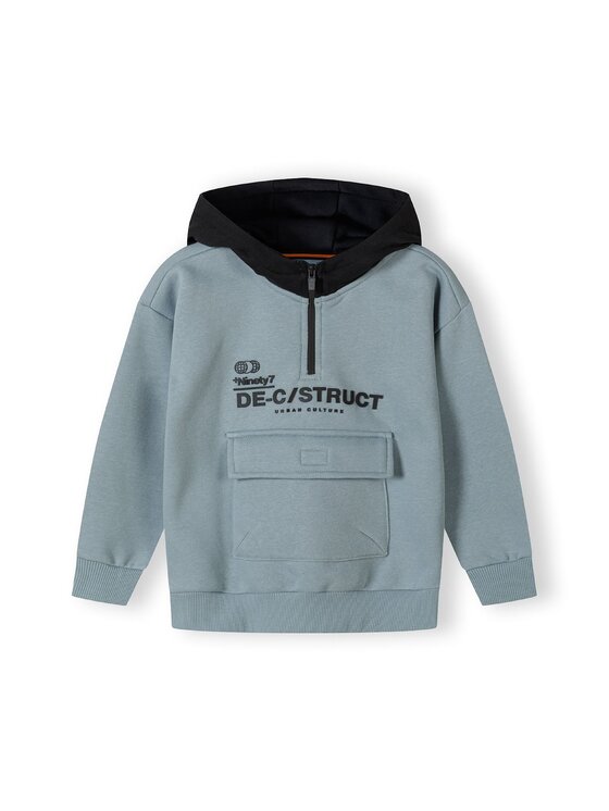 minoti minoti Bluza 19fleece76 Zielony Regular Fit