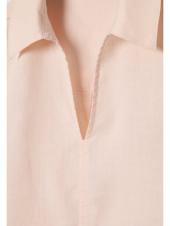 TATUUM TATUUM Blúzka PARTU 1 Ružová V-Neck Fit