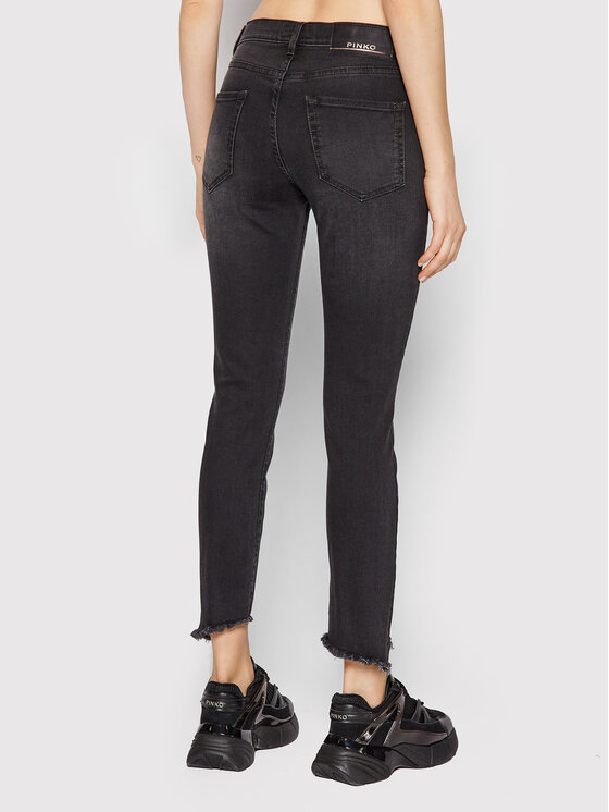 PINKO Pinko Jeansy 1J10WZ Y78P Černá Skinny Fit