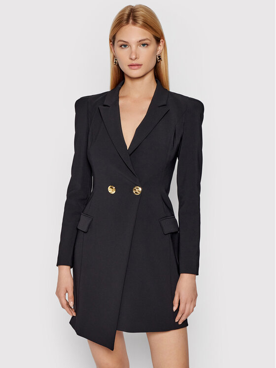 Abito da cocktail AB-091-16E2-V449 Nero Slim Fit