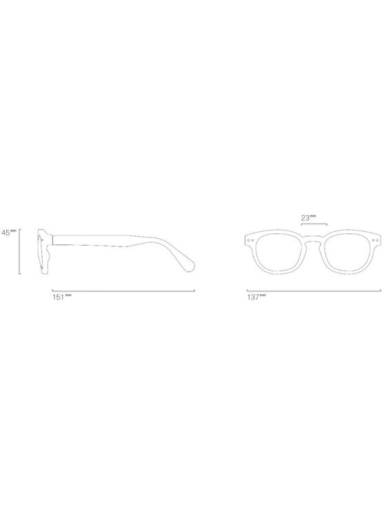 IZIPIZI IZIPIZI Okulary przeciwsłoneczne SUN Adult Beżowy