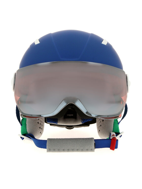 Head Head Slepošanas ķivere Mojo Visor Blue/Green 328234 Zils