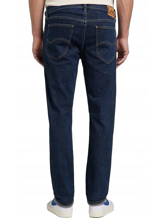 Lee Lee Jeansy Daren Zip Fly Niebieski Regular Fit