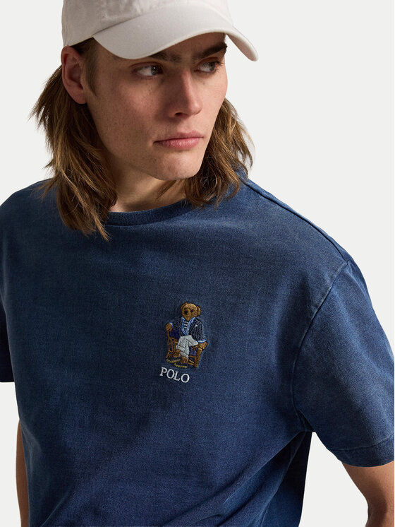 Polo Ralph Lauren Polo Ralph Lauren T-Shirt 710B18560001 Dunkelblau Classic Fit