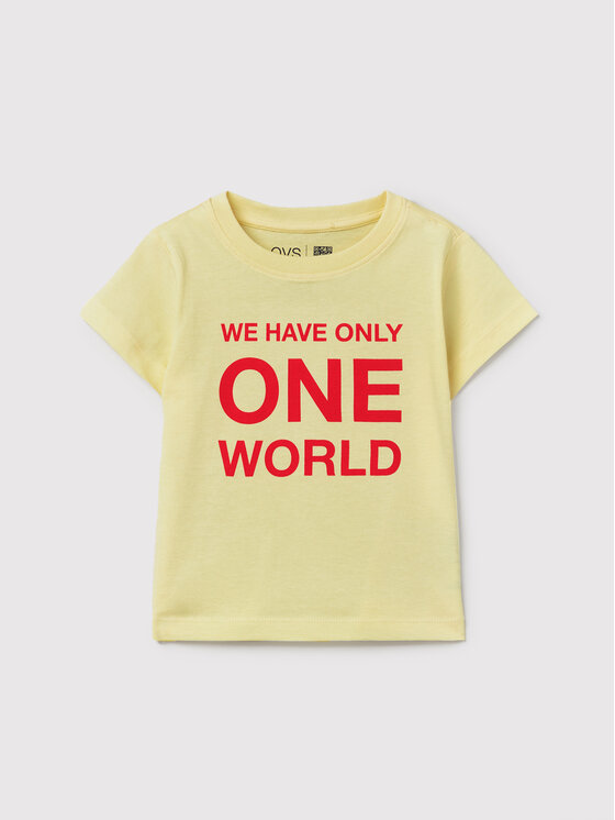 T-shirt 1516043 Giallo Regular Fit