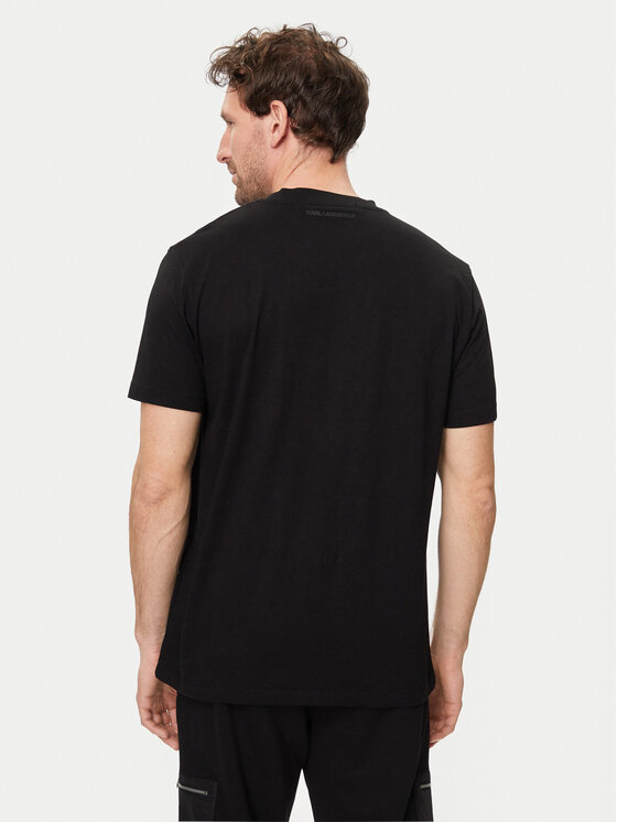 KARL LAGERFELD KARL LAGERFELD T-Shirt 755056 542224 Černá Regular Fit