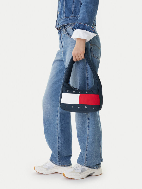 Tommy Jeans Tommy Jeans Borsetta Tjw Archive Shoulder Bag AW0AW18074 Blu scuro