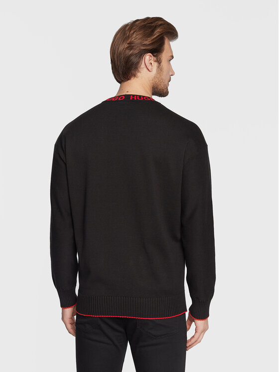HUGO Hugo Maglione Smarlo 50474813 Nero Regular Fit
