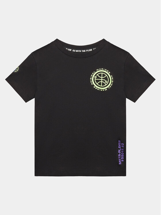 Original Marines Original Marines Komplet dziecięcy DDP2184B Czarny Regular Fit