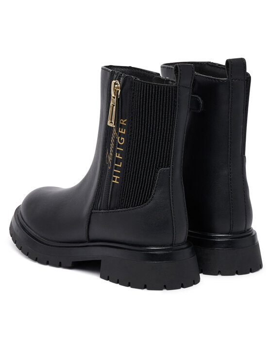 Tommy Hilfiger Tommy Hilfiger Боти Ashlyn T3A5-35161-1355 M Черен