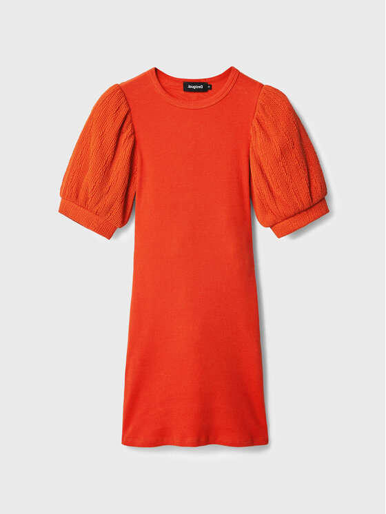 Desigual Desigual Kasdieninė suknelė Valentina 22WWVK78 Raudona Slim Fit