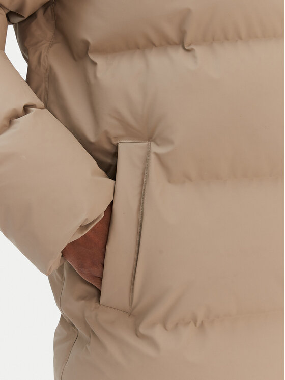 Rains Rains Zimné bundy Unisex 15130 Béžová Regular Fit