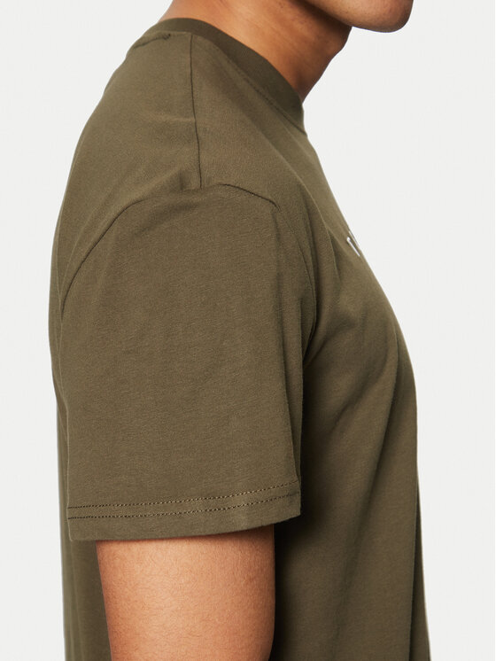 Tommy Jeans Tommy Jeans T-särk Linear Logo DM0DM20744 Roheline Regular Fit