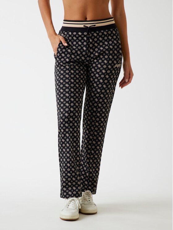 Guess Guess Παντελόνι υφασμάτινο 176829 Μαύρο Slim Fit