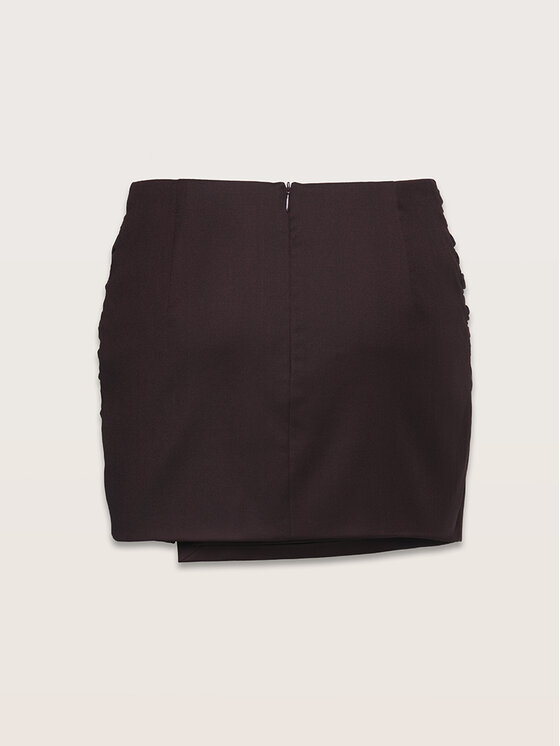 La Mania La Mania Spódnica ELIA Fioletowy Classic Fit