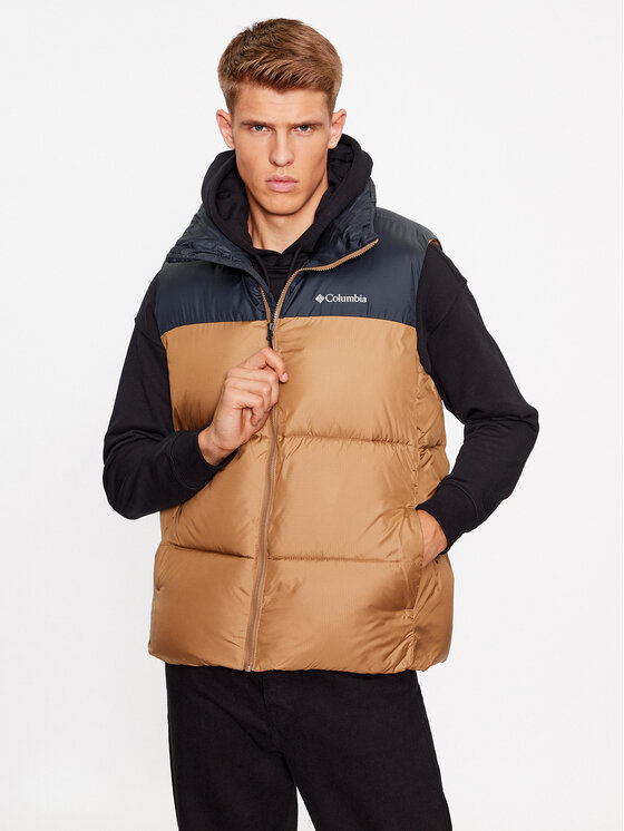 Columbia Vesta Puffect II Vest Hnedá Regular Fit