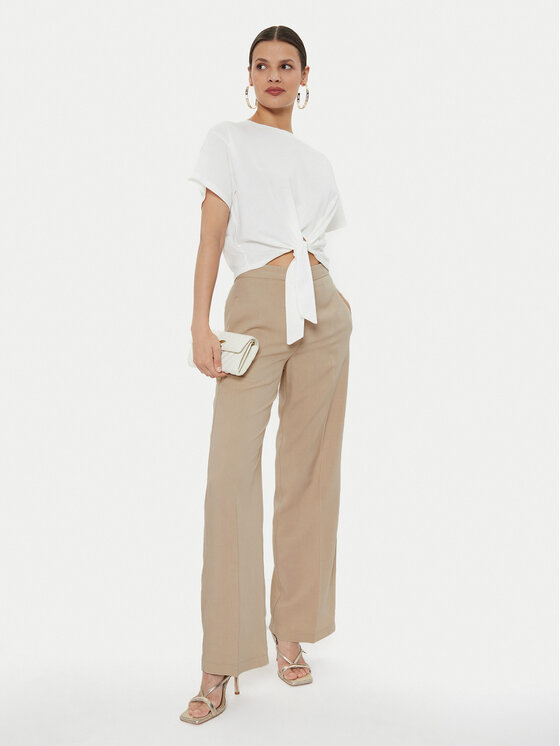 ViCOLO ViCOLO Tricou UB0044 Alb Relaxed Fit