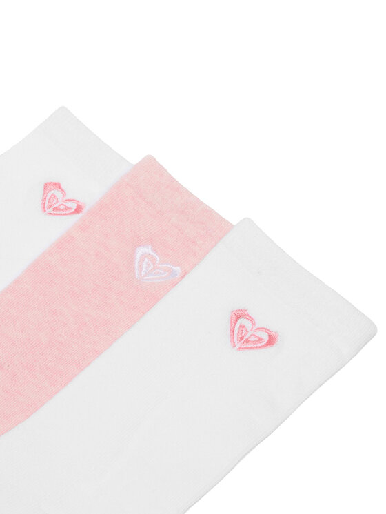 Roxy Roxy Skarpety długie CEO_AS_ROXY_14_W_AW25 (3-PACK) Biały