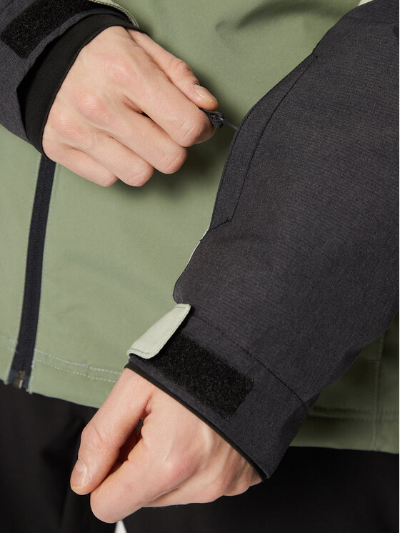 Quiksilver Quiksilver Slēpošanas jaka Dawson EQYTJ03451 Zaļš Slim Fit