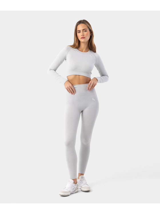 Carpatree Carpatree Legginsy Blaze leggings Szary Fitted Fit