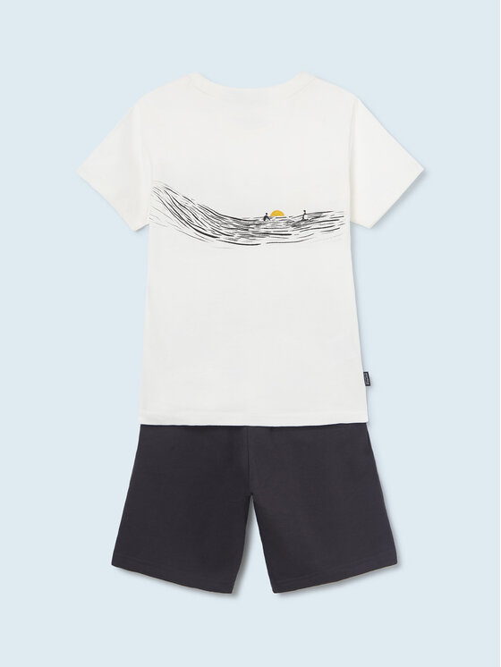 Mayoral Mayoral Sada T-shirt a šortky 6659 Barevná