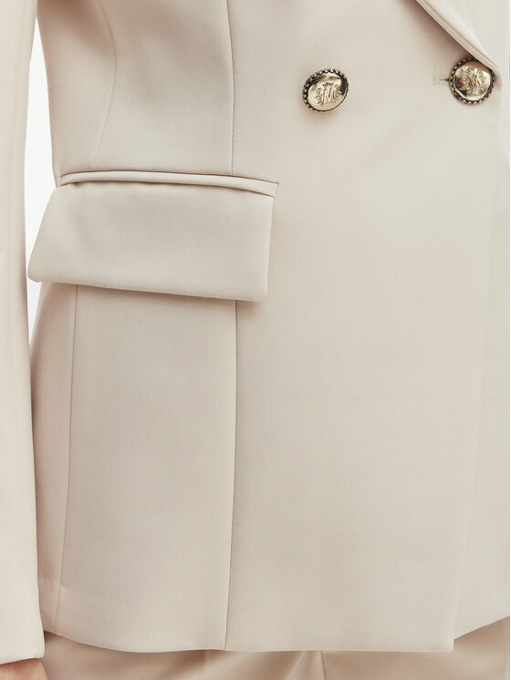 Maryley Maryley Giacca da abito 26EB139/43LA Beige chiaro Regular Fit