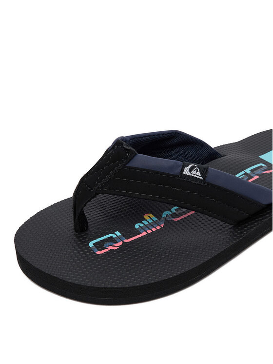 Quiksilver Quiksilver Šlepetės per pirštą EO-QUILTED DUNE CQ10050YVZV Juoda