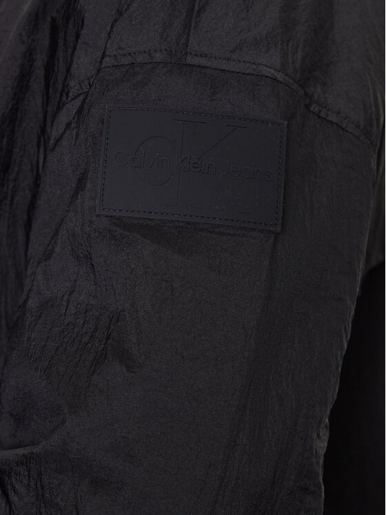 Calvin Klein Jeans Calvin Klein Jeans Μπουφάν μεταβατικό J30J323472 Μαύρο Regular Fit