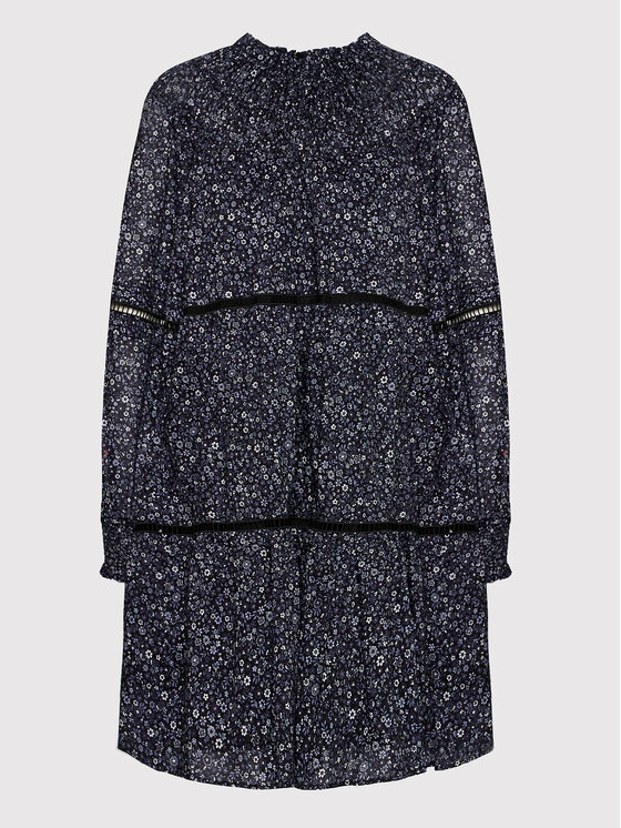 MICHAEL Michael Kors MICHAEL Michael Kors Igapäevane kleit MU1808L2DJ Tumesinine Relaxed Fit