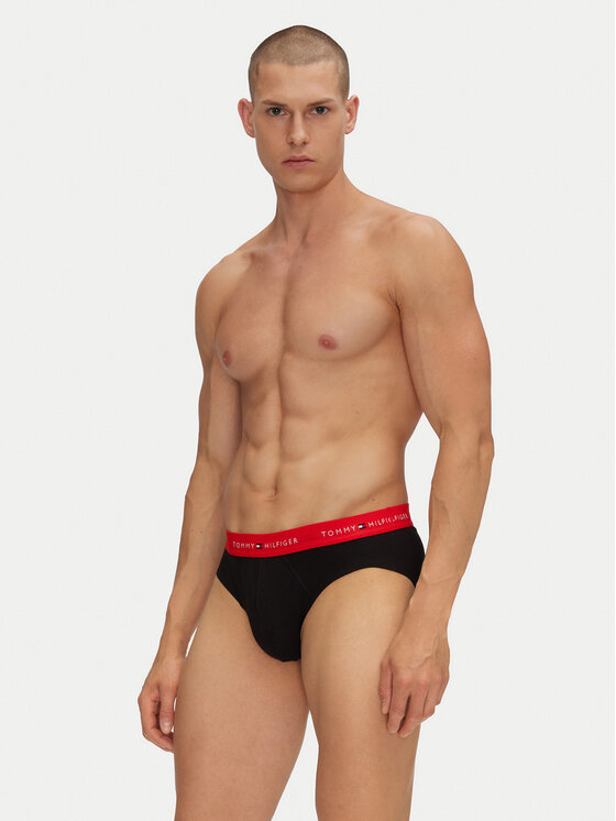Tommy Hilfiger Tommy Hilfiger Σετ μποξεράκια 5 τμχ. UM0UM03386 Μαύρο