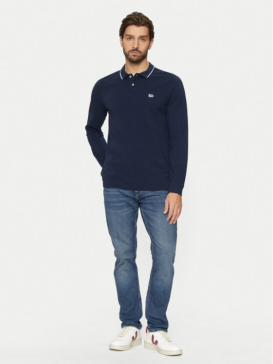 Lee Lee Polo 112355666 Tamnoplava Regular Fit