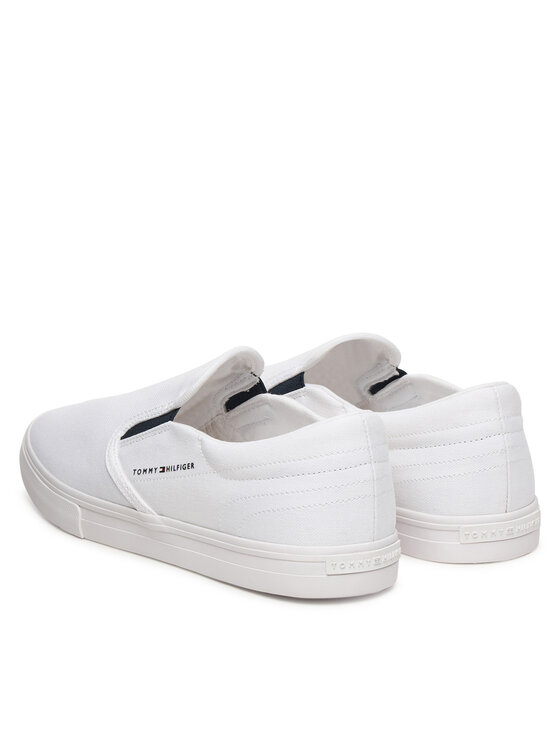 Tommy Hilfiger Tommy Hilfiger Teniși Vulc Core FM0FM05689 Alb