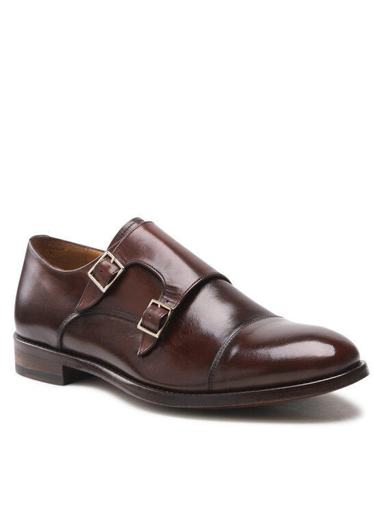 Lord Premium Lord Premium Halbschuhe Double Monks 5502 Braun