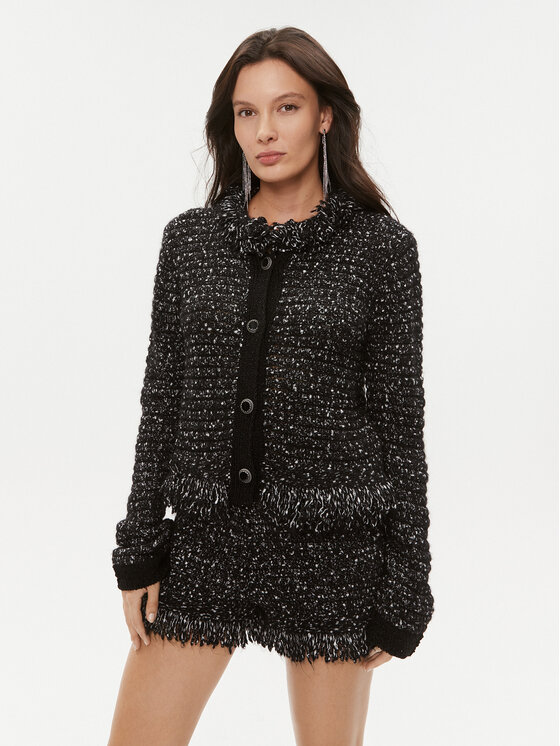 TWINSET TWINSET Σακάκι 232TT3360 Μαύρο Regular Fit