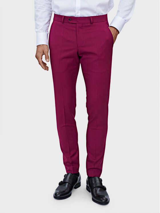 Evenemen Evenemen Garnitur Marrlik Różowy Slim Fit