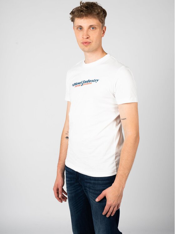 Diesel Diesel T-Shirt A12754-RPATI Λευκό Regular Fit