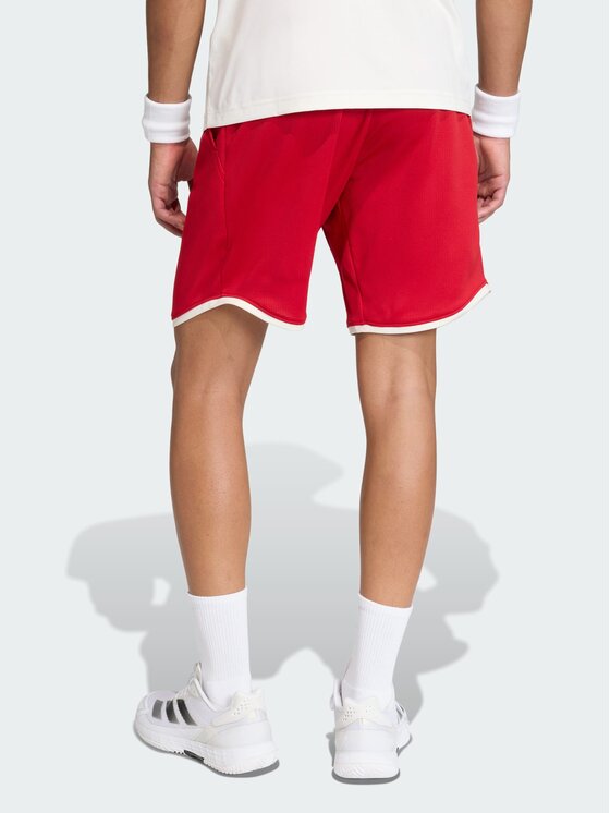 adidas adidas Szorty tenisowe 162874 Czerwony Regular Fit