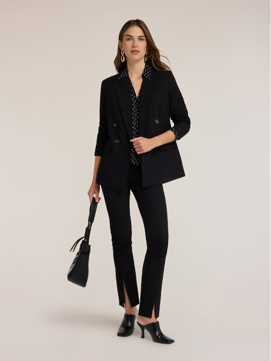 Motivi Motivi Marynarka Q116Q001155N033 Czarny Slim Fit