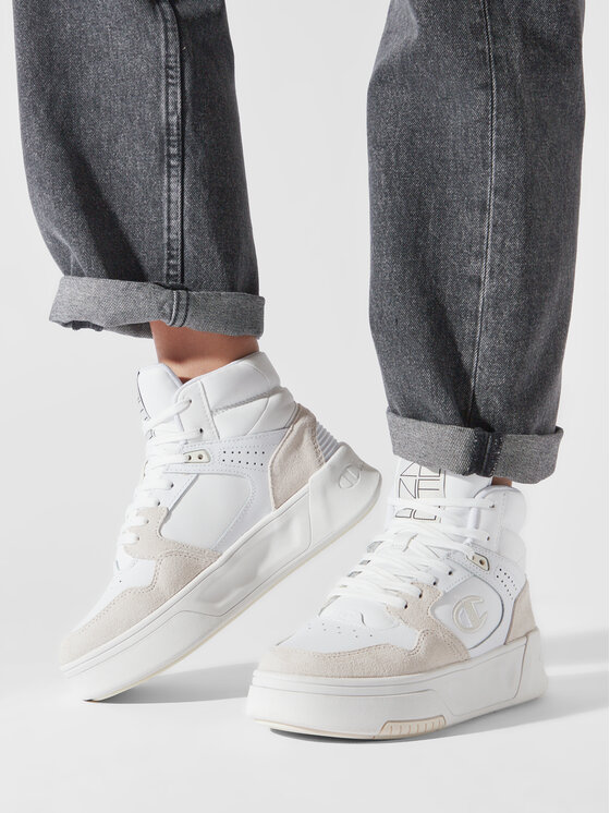 Champion Champion Sneakersy Z80 Hi Platform Sl Mid Cut Shoe S11598-WW001 Biały