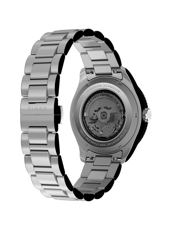 Timex Timex Zegarek TW2Y60800 Srebrny