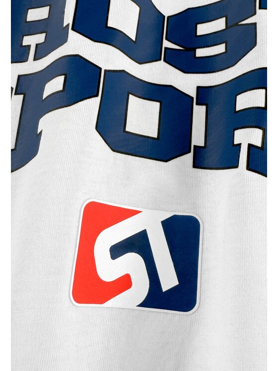PROSTO. PROSTO. T-Shirt Sport Biały Oversize