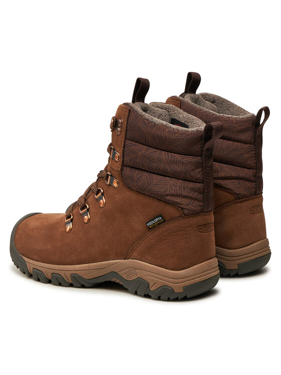 Keen Keen Turistiniai batai Greta Waterproof 1027717 Ruda
