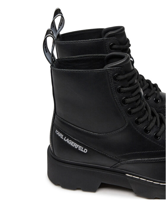 KARL LAGERFELD KARL LAGERFELD Schnürstiefeletten KL40450 Schwarz