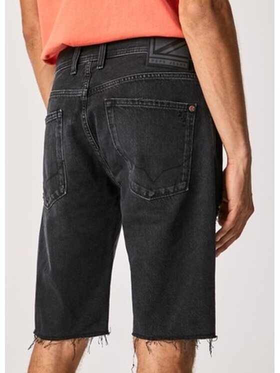 Pepe Jeans Pepe Jeans Šortky PM800929 000 Černá Regular Fit